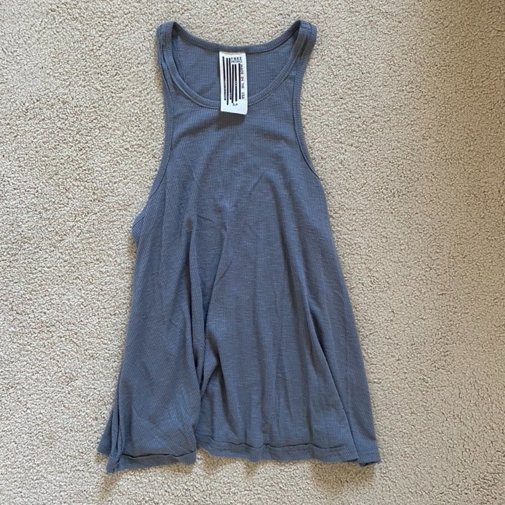 Free People Tank Top - Grey